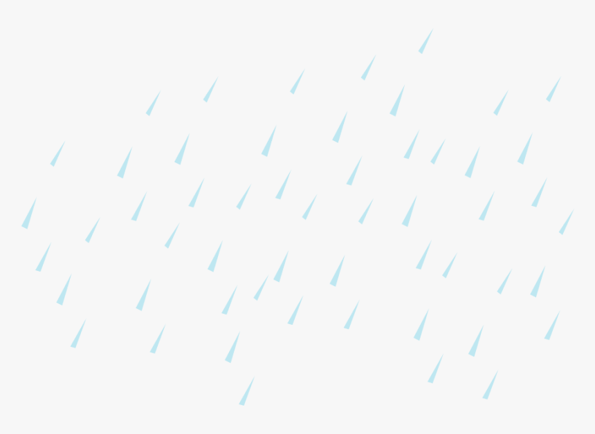 Rain Drops Png - Electric Blue, Transparent Png