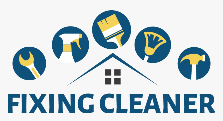 Download Handyman Cleaning Logo Clipart Logo Commercial - Cleaning And Maintenance Logo, HD Png Download