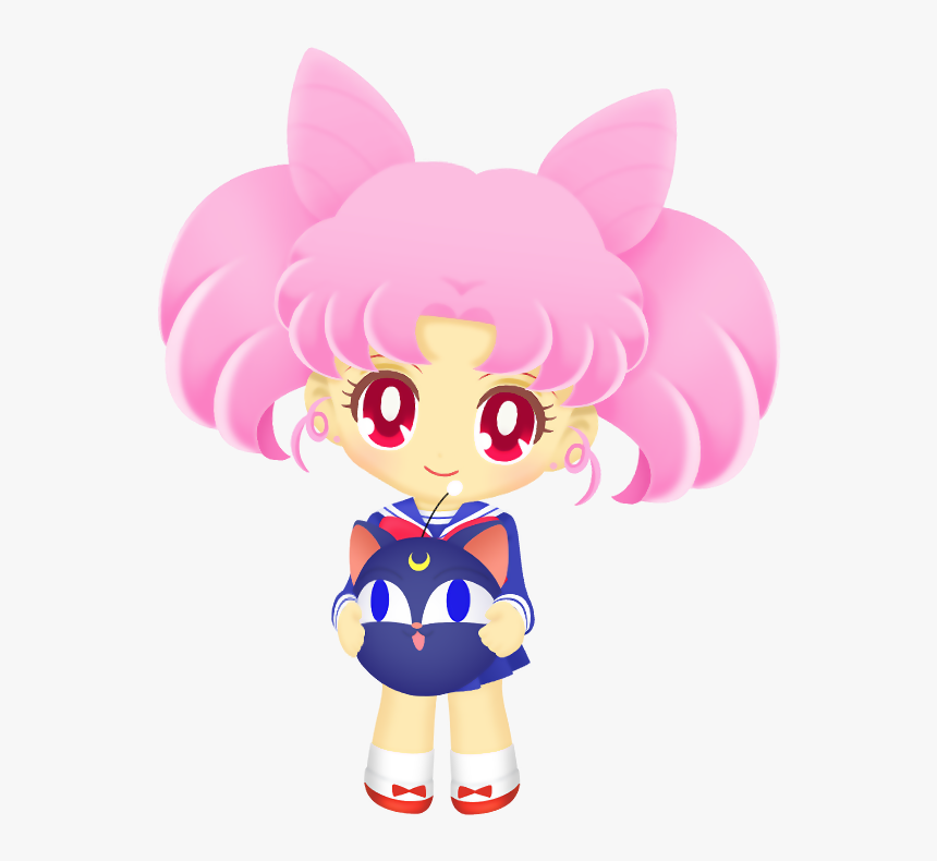 Sailor Moon Clipart Pink Transparent - Sailor Chibi Moon Sailor Moon Drops, HD Png Download