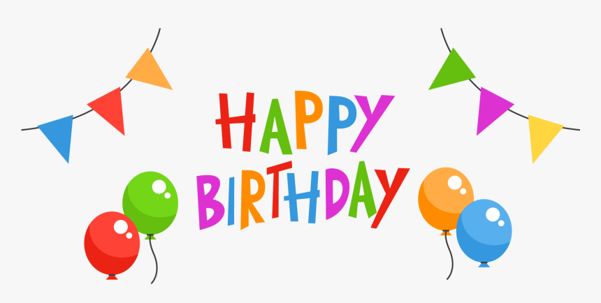 Vector Freeuse Library Birthday Clip Decoration - Graphic Design, HD Png Download