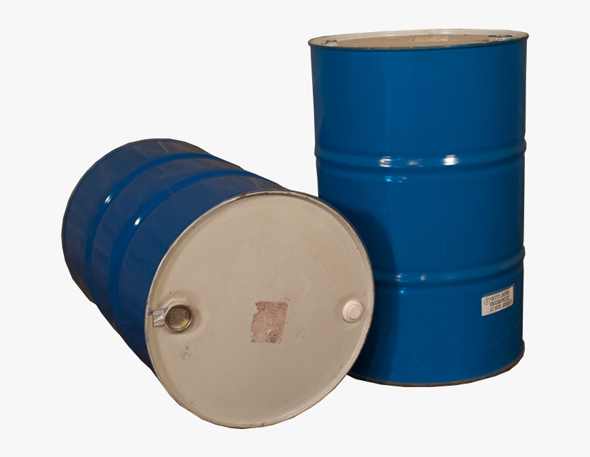 55 Gallon Closed Head Steel Drum - Barrels Metal Png, Transparent Png