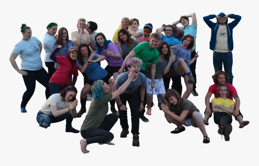 Adolescence Young Adult Youth - Cut Out People Group, HD Png Download