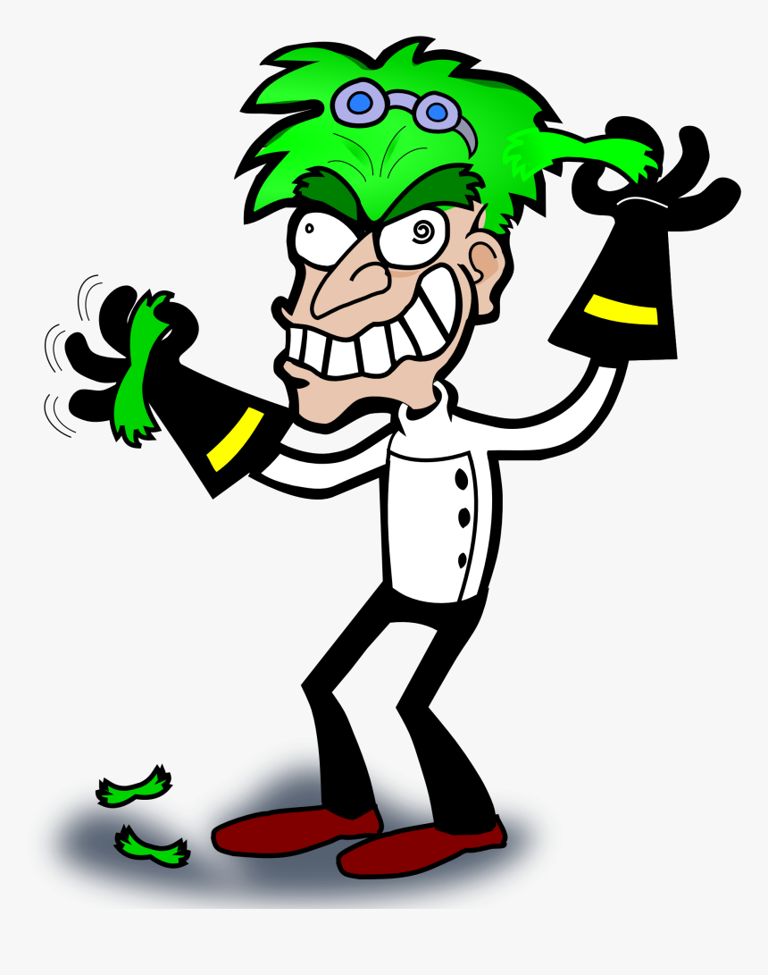 Mad Scientist Clipart, HD Png Download