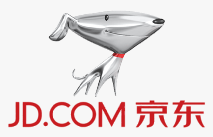Com Vertical Logo - Jd China, HD Png Download