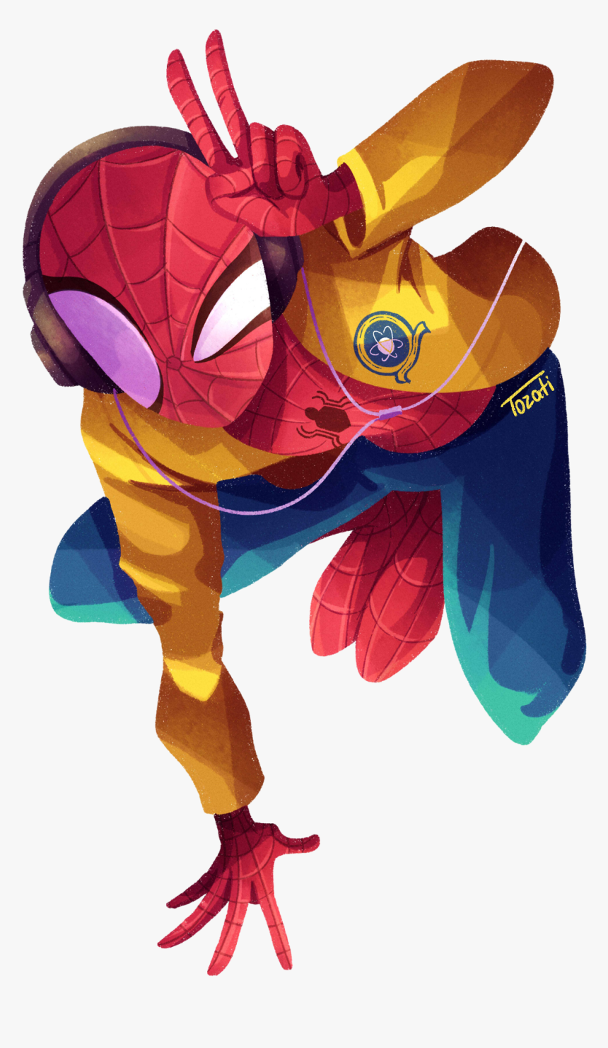 Spiderman Homecoming Fanart - Spider Man Homecoming Fanart, HD Png Download