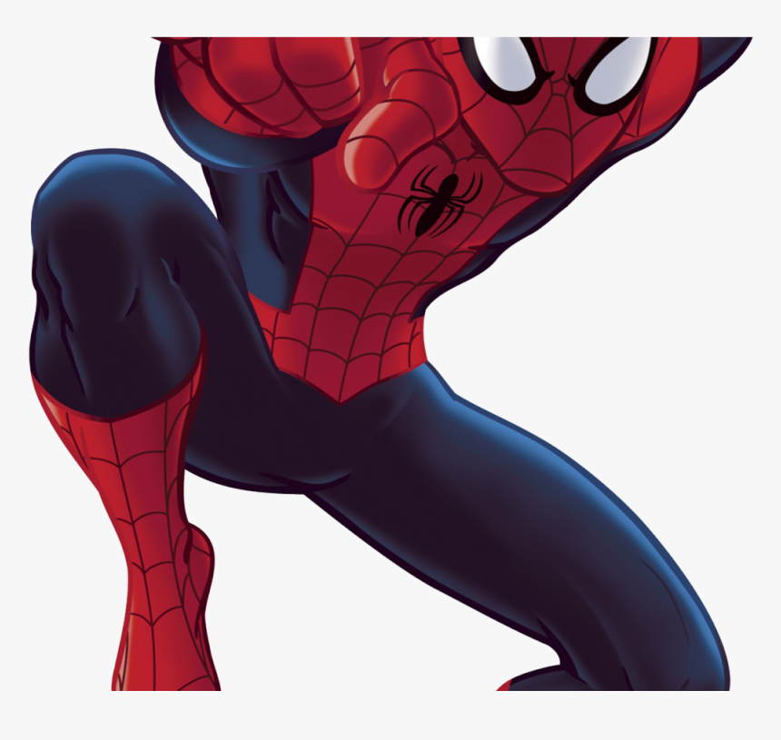 Free Spiderman Clipart - Spiderman - Ultimate Spiderman Peel & Stick Giant, HD Png Download