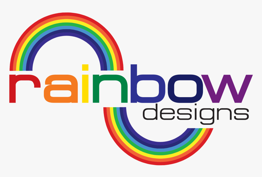 Clip Art Designs Brands Of The - Rainbow Logo Png, Transparent Png