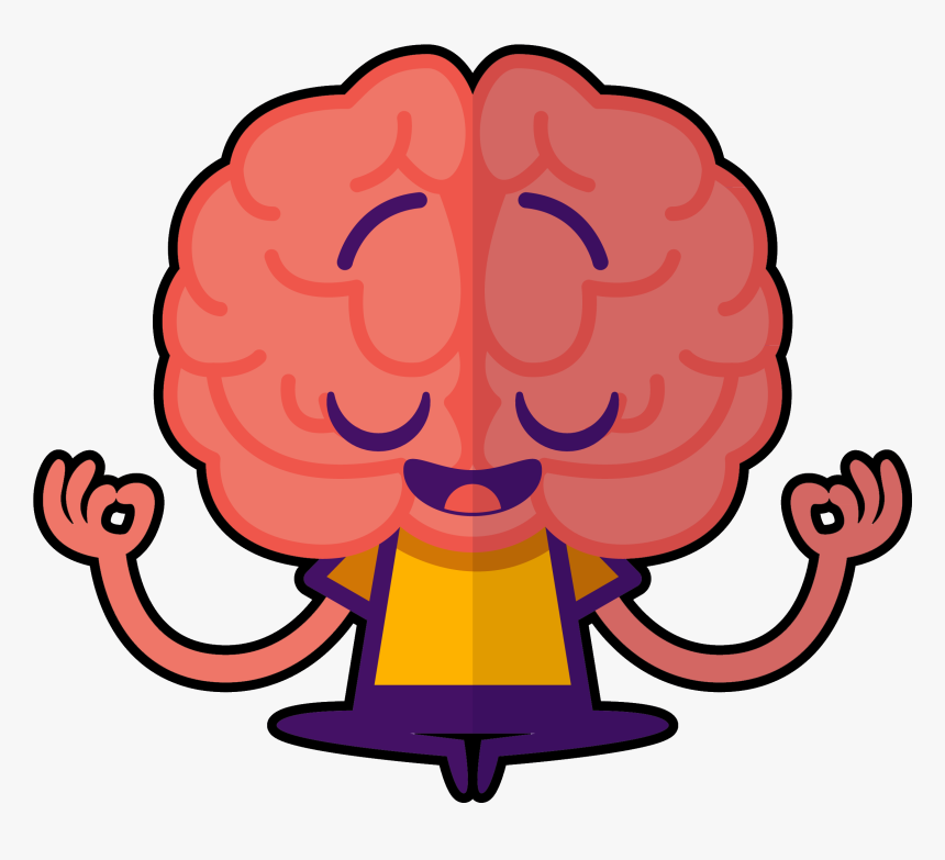 Tratamiento Psicológico Gratuito - Brain Cartoon Png, Transparent Png