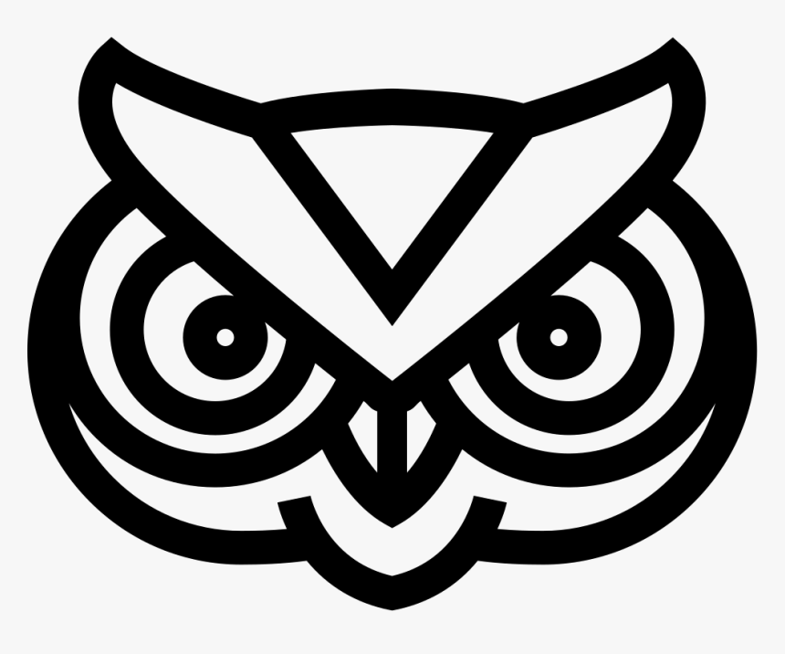 Owl Frontal Face Outline Comments - Shs Owl Manufacturing, HD Png Download