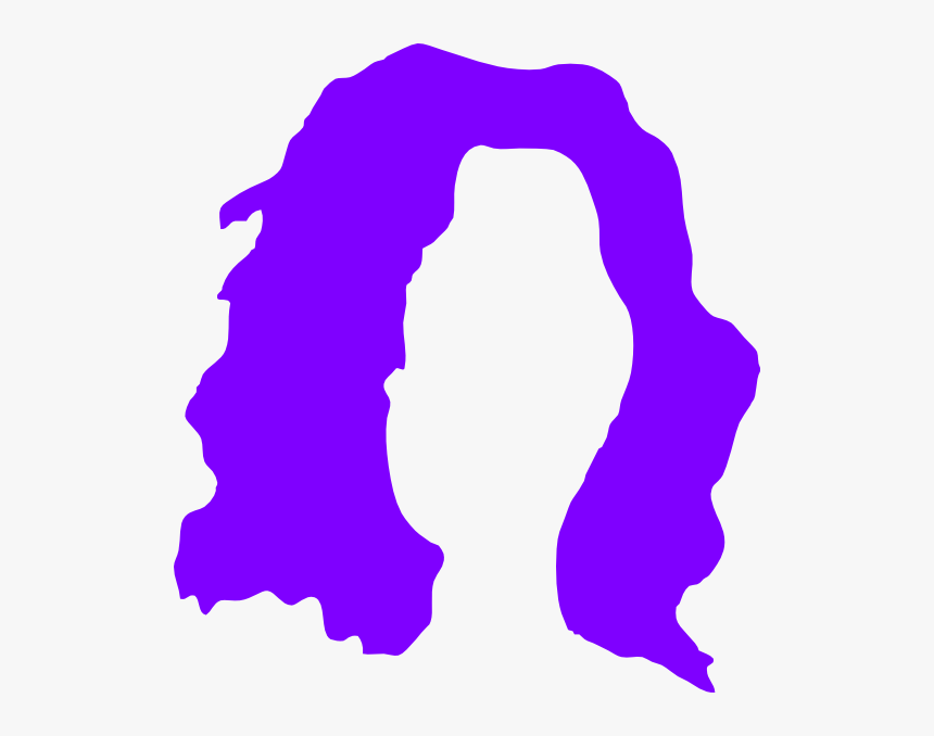 Hair Wig Clipart - Purple Wig Clip Art, HD Png Download