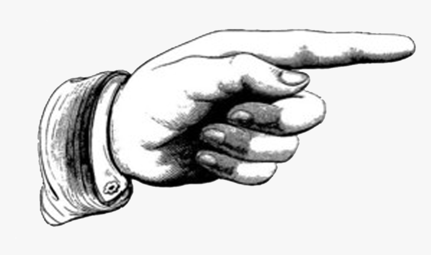Finger Pointing Up - Drift Boat Anchor, HD Png Download