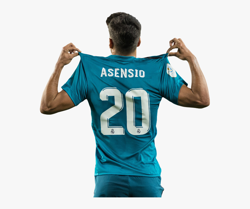 Marco Asensio Real Madrid 2017 18 Png - Marco Asensio 2018 Png, Transparent Png