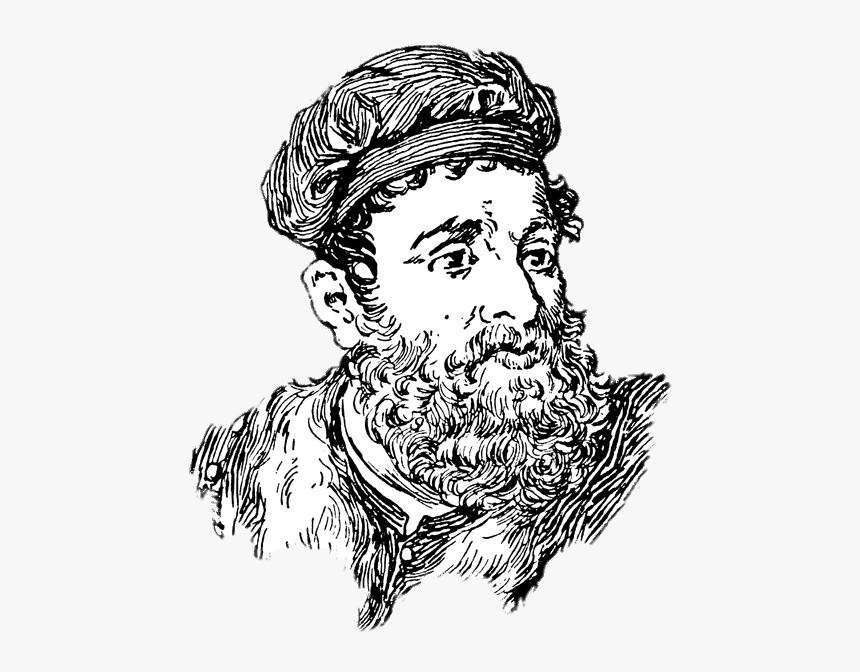 Marco Polo Black And White - Marco Polo Clipart, HD Png Download