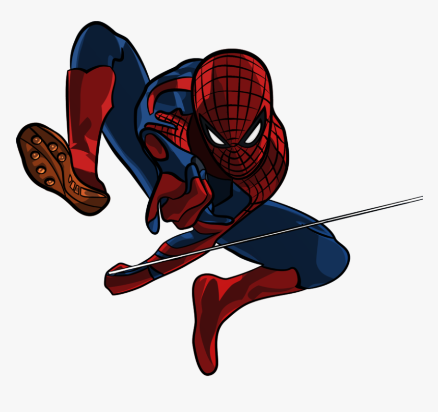 Head Clipart Spiderman - Spiderman Shattered Dimension Ultimate Spiderman, HD Png Download