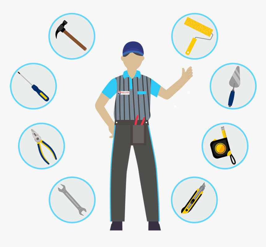 Multi-skilled Handymen At Spick And Facility Management - Rueda Del Ser Celta, HD Png Download