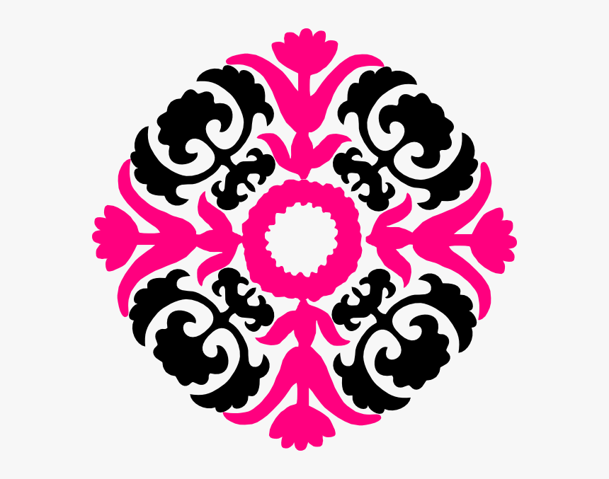 Damask Clipart Horizontal - Islamic Design Png, Transparent Png