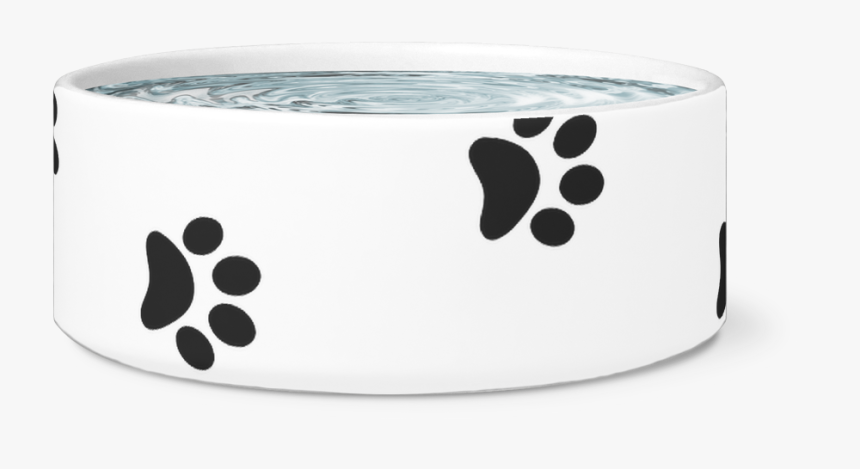 Load Image Into Gallery Viewer, Paw Print Dog Bowl - Walking Paw Prints Svg, HD Png Download