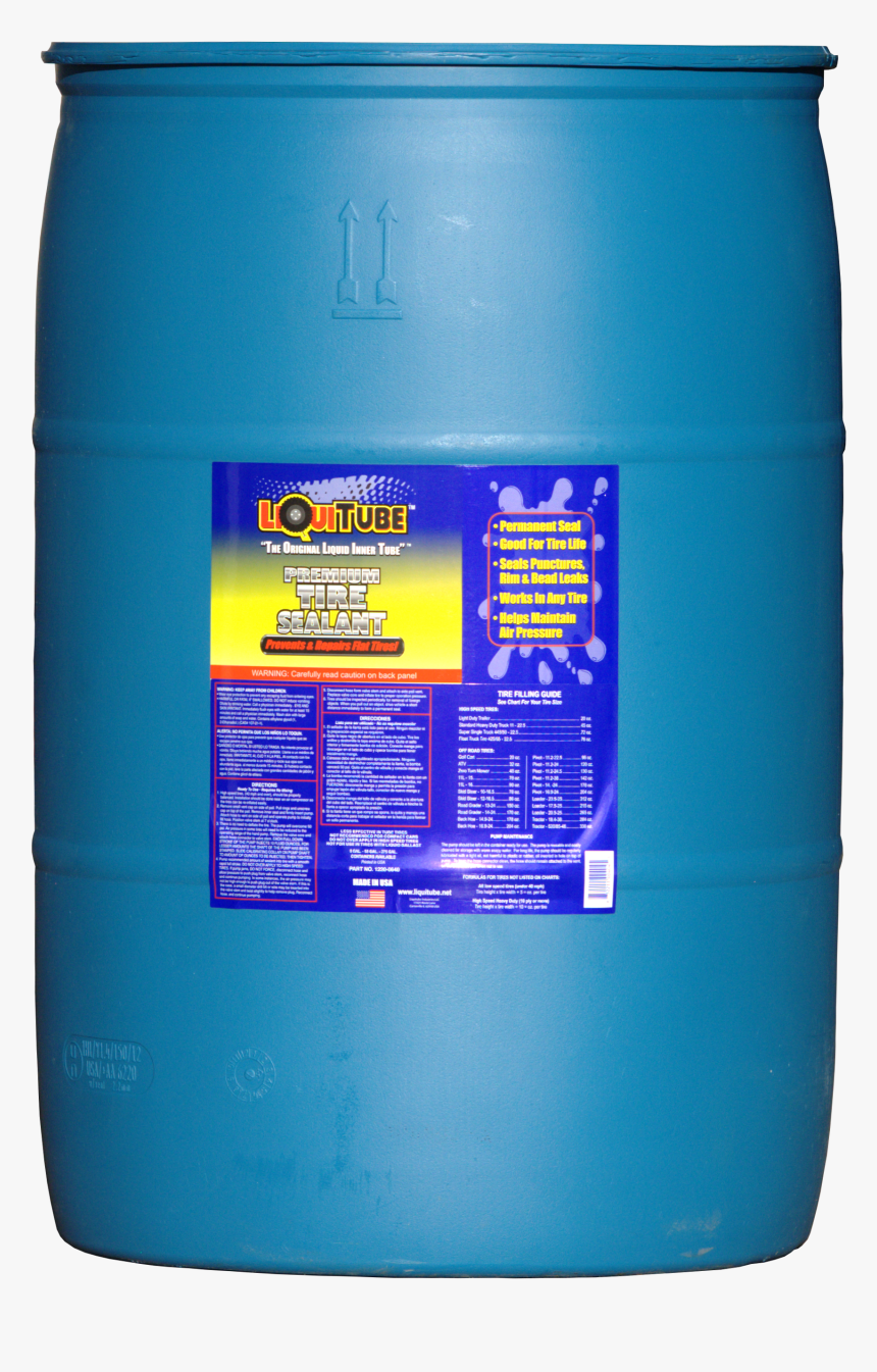 55-gallon - The Main Resource Premium Tire Sealant, HD Png Download