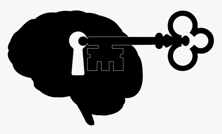 Cérebro, Chave, Psicologia, Antigo, Decorativos, Aberto - Unlock Brain Png, Transparent Png