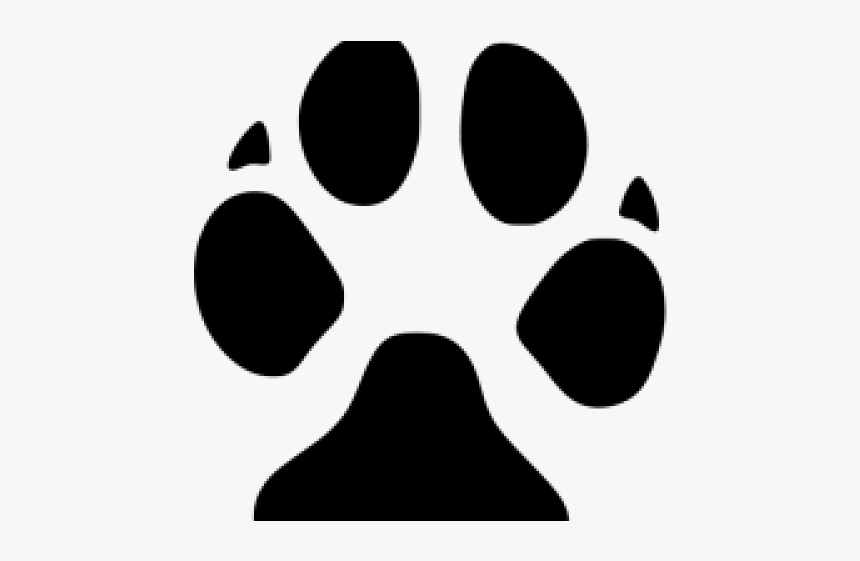 Dog Footprint - Dog Icon Png Color, Transparent Png