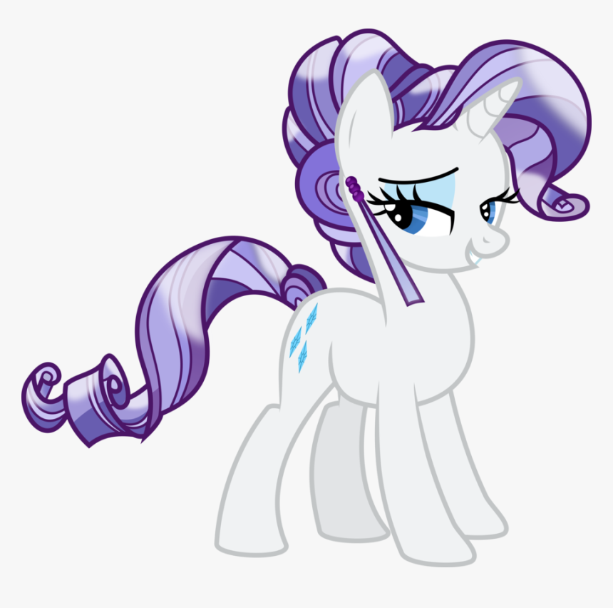 Wez57hi - My Little Pony Rarity Transparent, HD Png Download