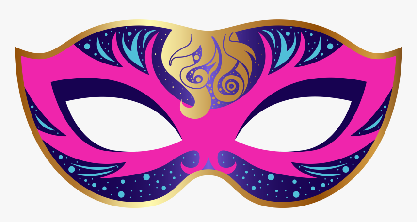 Mask Clipart - Mask Carnival Png, Transparent Png