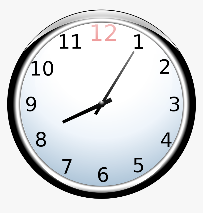 Clock Dial - Clock Images With Numbers, HD Png Download