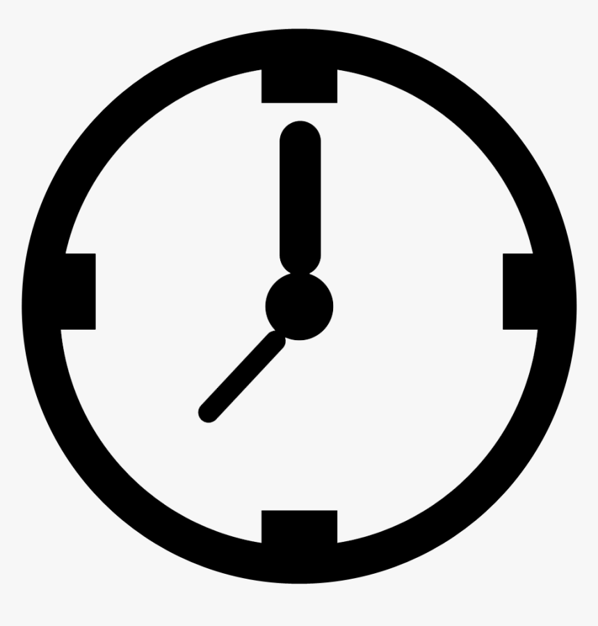 Clock Png File Png Download - 2 Number In Circle, Transparent Png
