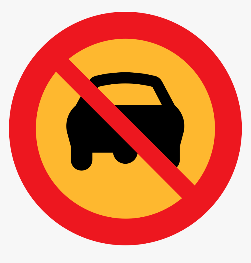 No Car Parking Sign Png, Transparent Png