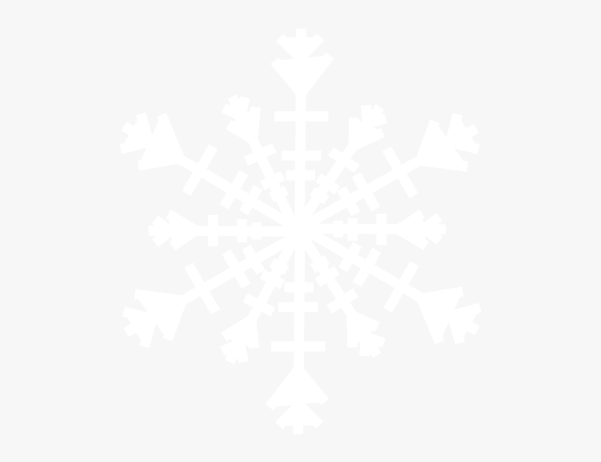 White Snowflake Vector Transparent, HD Png Download