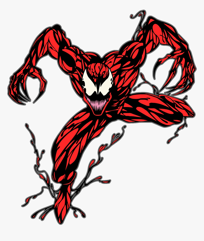 Spiderman Clipart Villans - Carnage Villain, HD Png Download