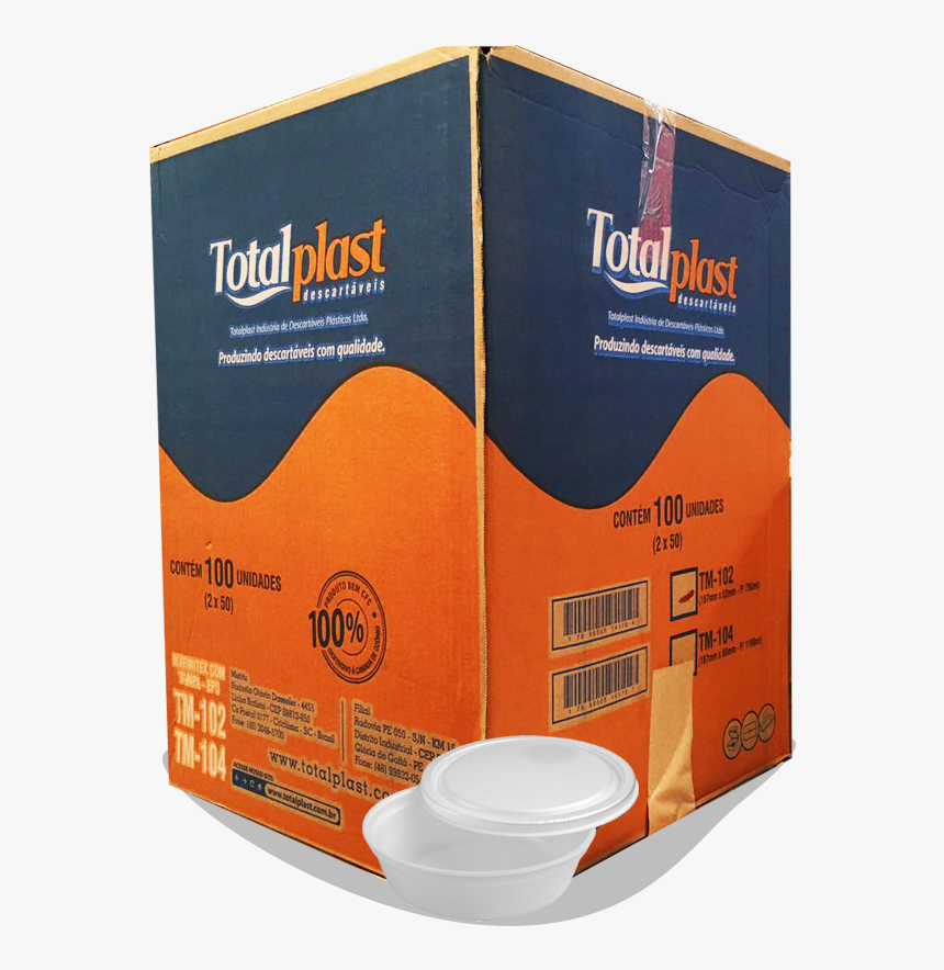 Marmitex Isopor Totalplast, HD Png Download