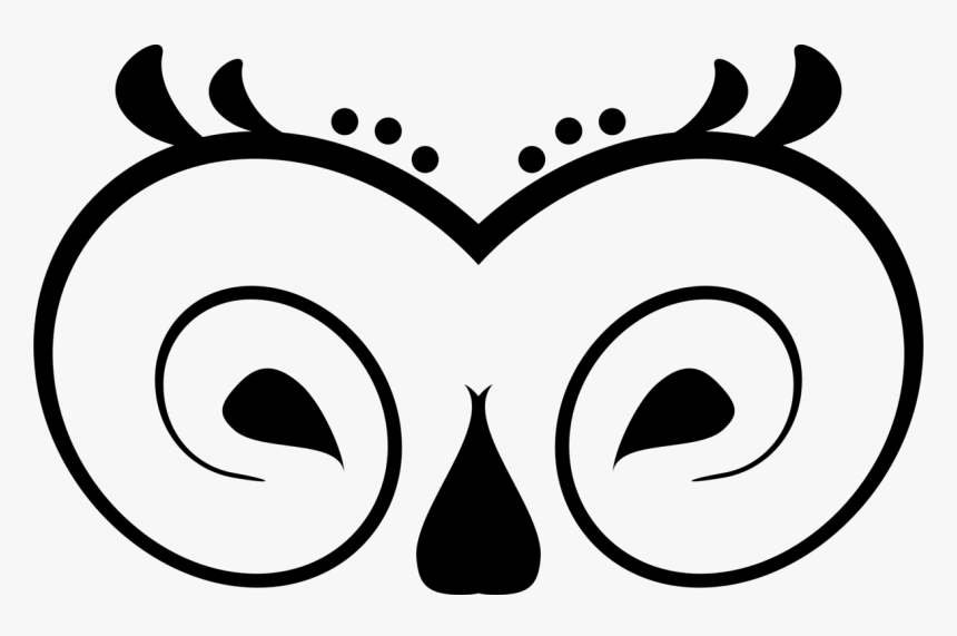Transparent Owl Face Clipart - Circle, HD Png Download