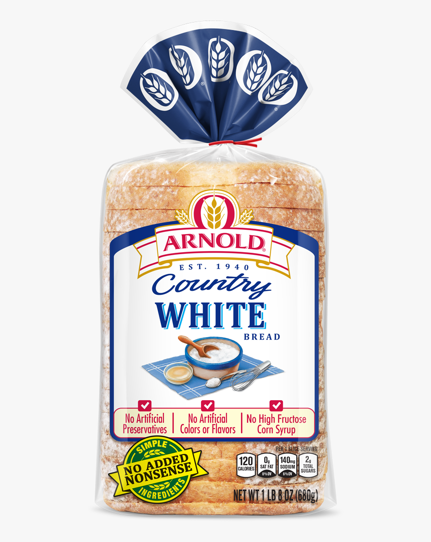 Arnold White Bread, HD Png Download