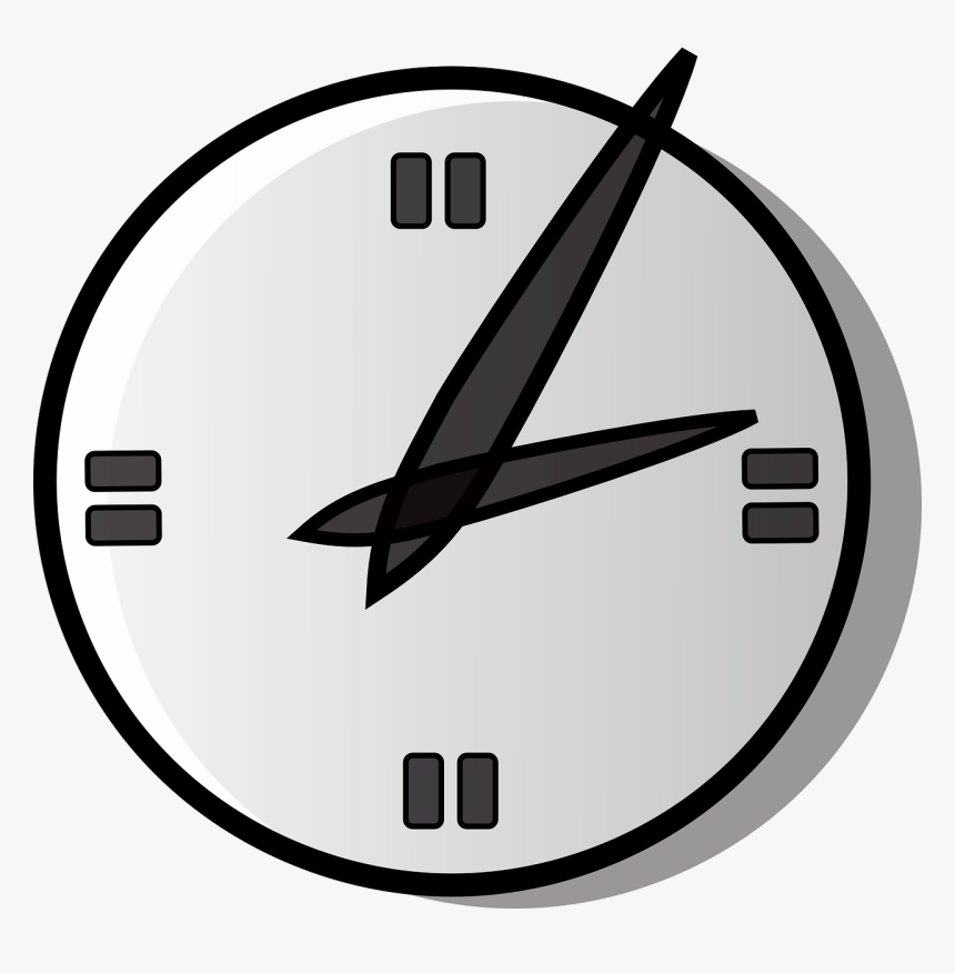 Clock, Analog, Hands, Minutes, Style, Hours, Gray - Patient Sometimes You Have To Go Through The Worst, HD Png Download