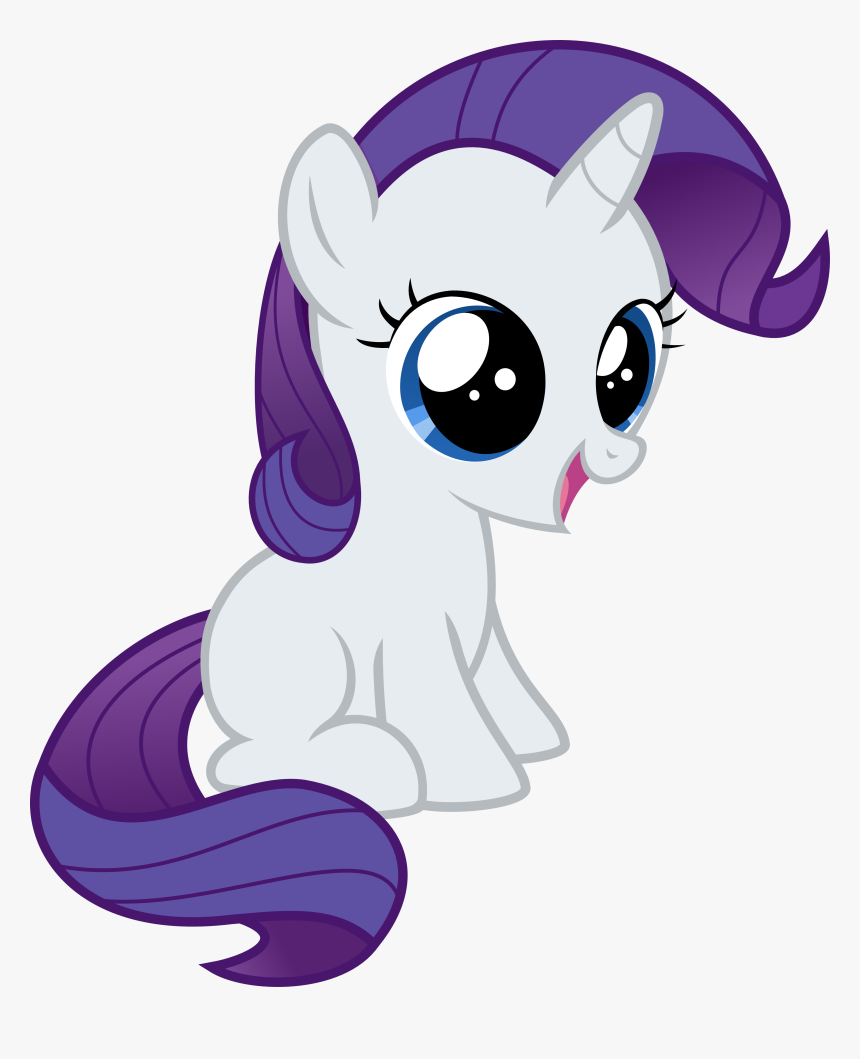 Image My Little Friendship Is Magic Know - My Little Pony Young Rarity, HD Png Download