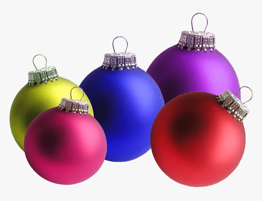 Christmas Baubles Transparent Background Christmas - Transparent Background Christmas Bauble Png, Png Download
