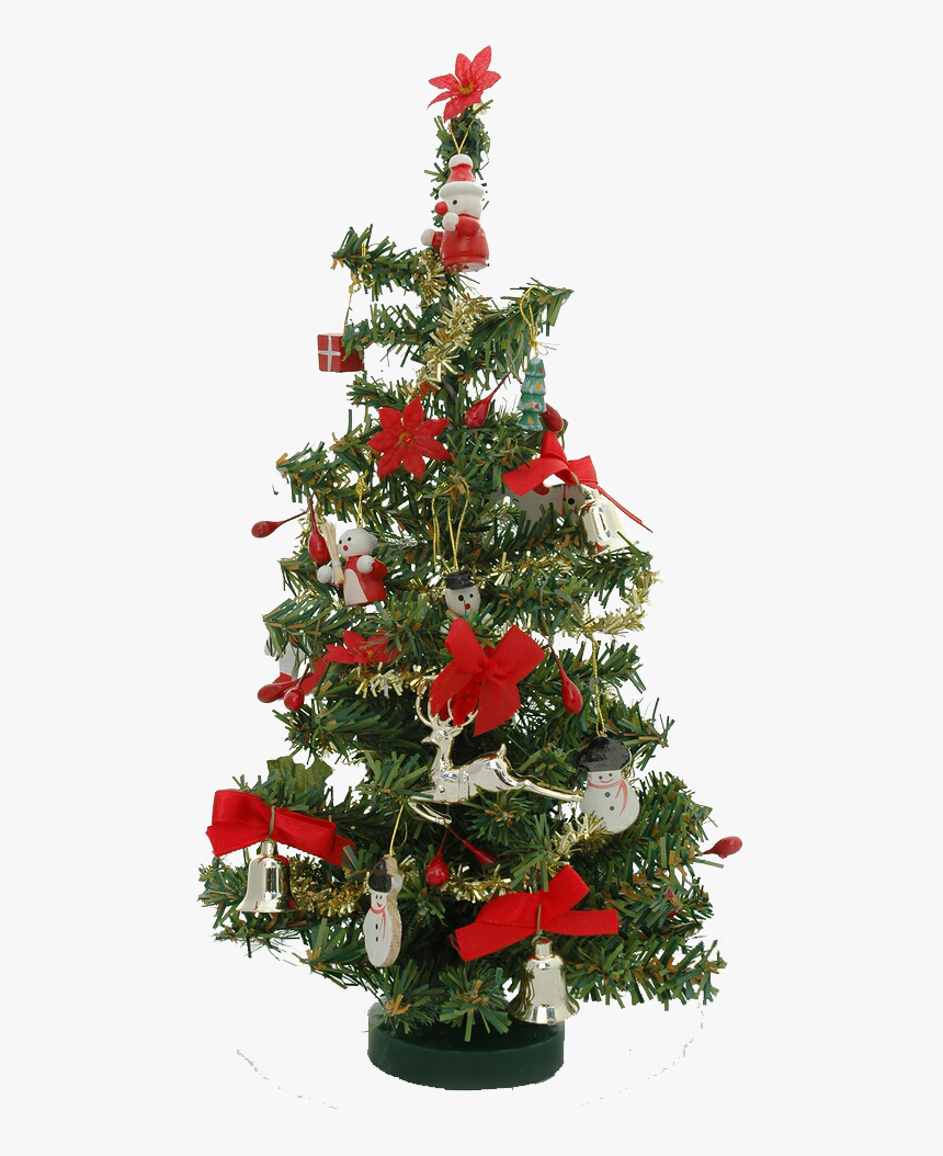 Christmas Tree Transparent Image Png Images - Christmas Tree With Bells, Png Download