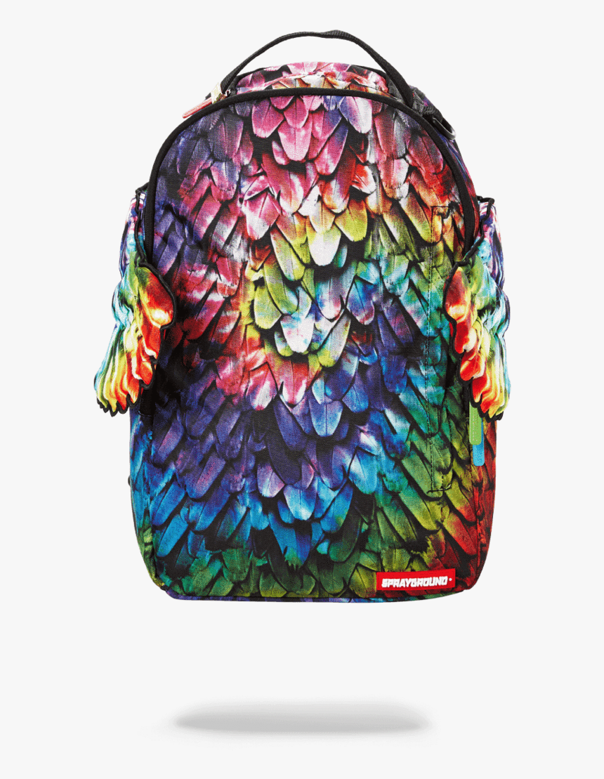 Tie Dye Wings Sprayground Backpack, HD Png Download