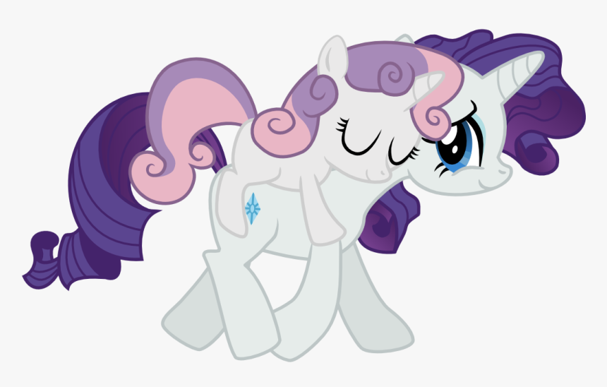 My Little Pony Rarity And Sweetie Belle, HD Png Download