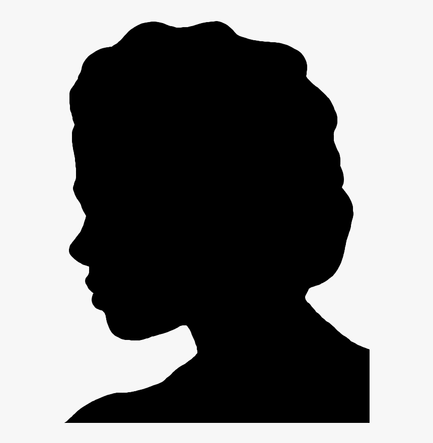 Silhouette Woman Computer Icons - Woman Silhouette Face Png, Transparent Png