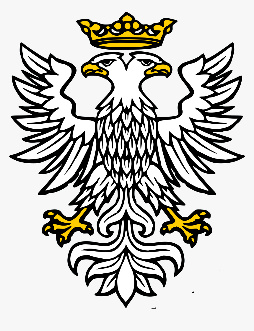 Mercian Eagle - Two Headed Heraldic Eagle, HD Png Download