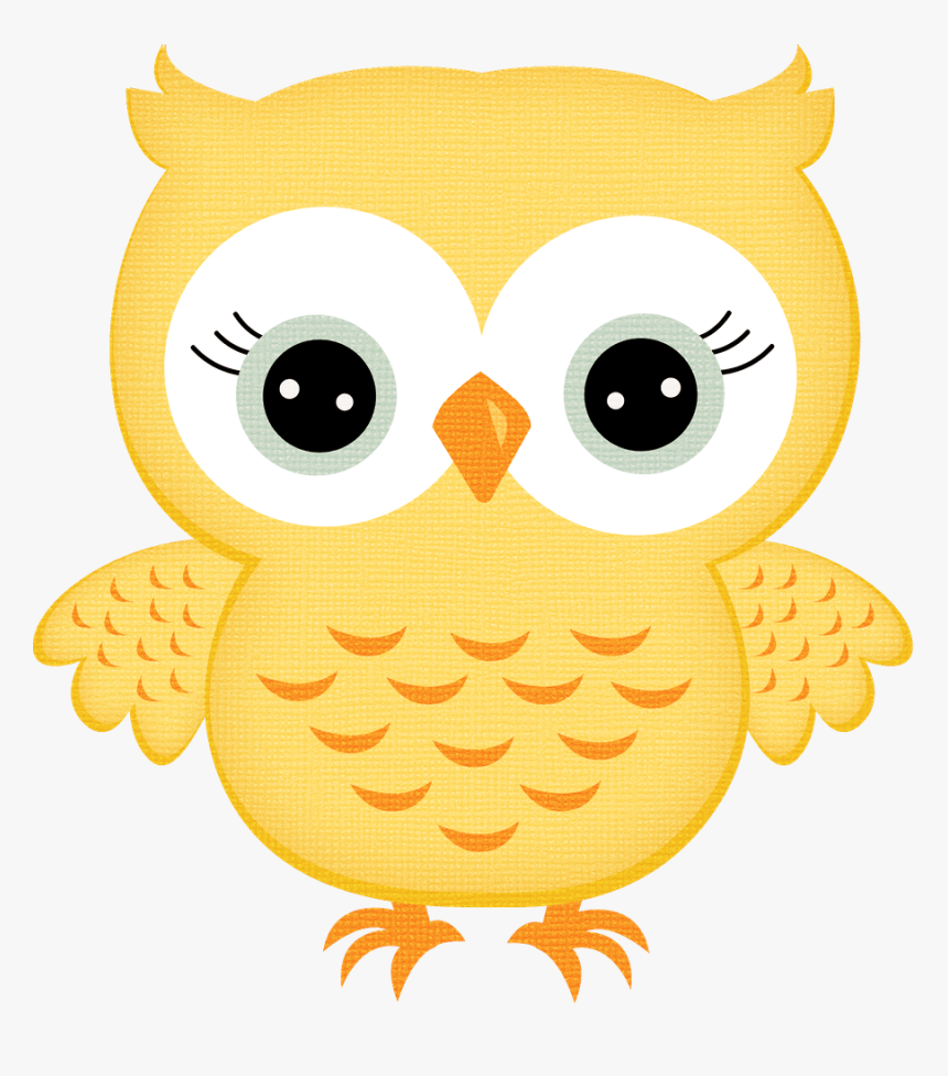 Yellow Owl Clip Art