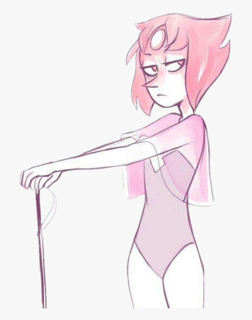 #pearl #su #steven #universe #stevenuniverseedit #stevenuniversesticker - Pearl Longer Hair Steven Universe, HD Png Download