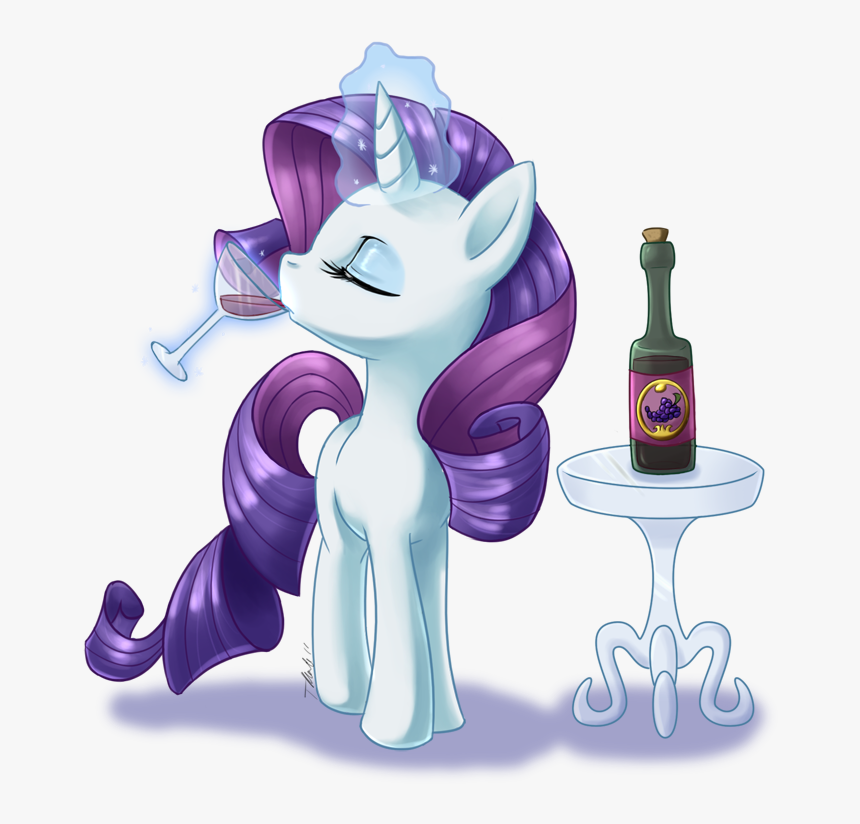 Beauty, Fruits, And My Little Pony Image - Rarity Fan Art, HD Png Download