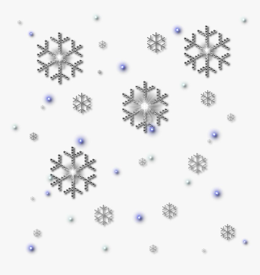 Snowflakes Png Image - Cow Transparent Background, Png Download