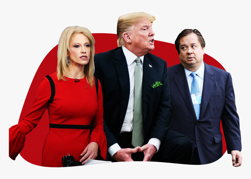 Kellyanne Conway Donald Trump And George Conway - Businessperson, HD Png Download
