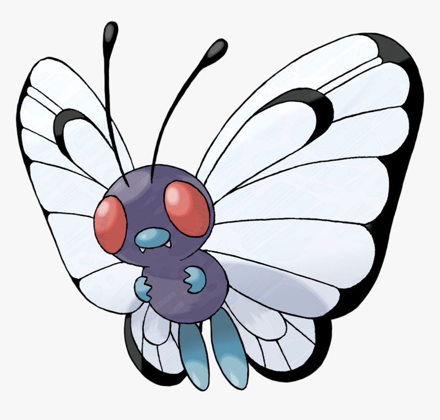 No012butterfree - Butterfree Pokemon, HD Png Download
