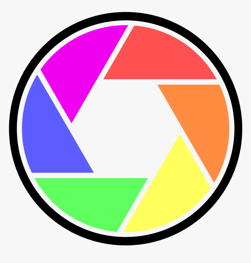 Clipart Digital Camera In Color Microsoft Free Clip - Camera Color Icon Png, Transparent Png