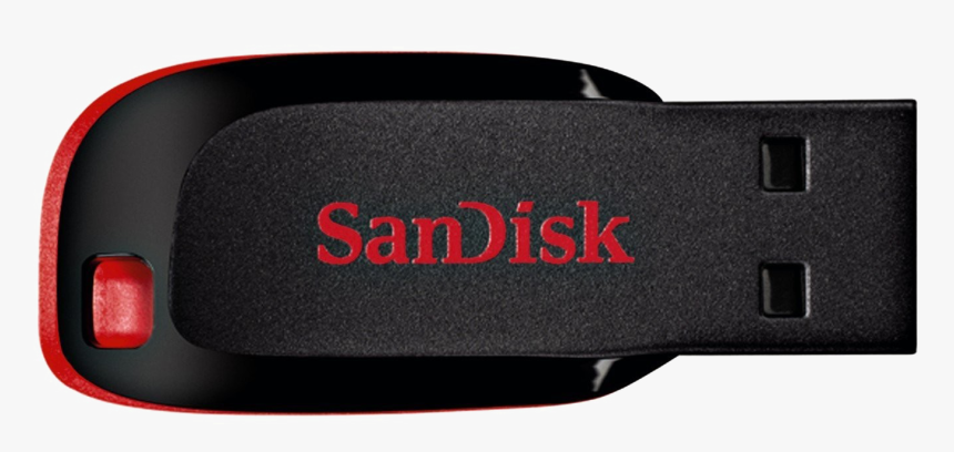 Usb Pen Drive Png File - Sandisk Cruzer Blade, Transparent Png